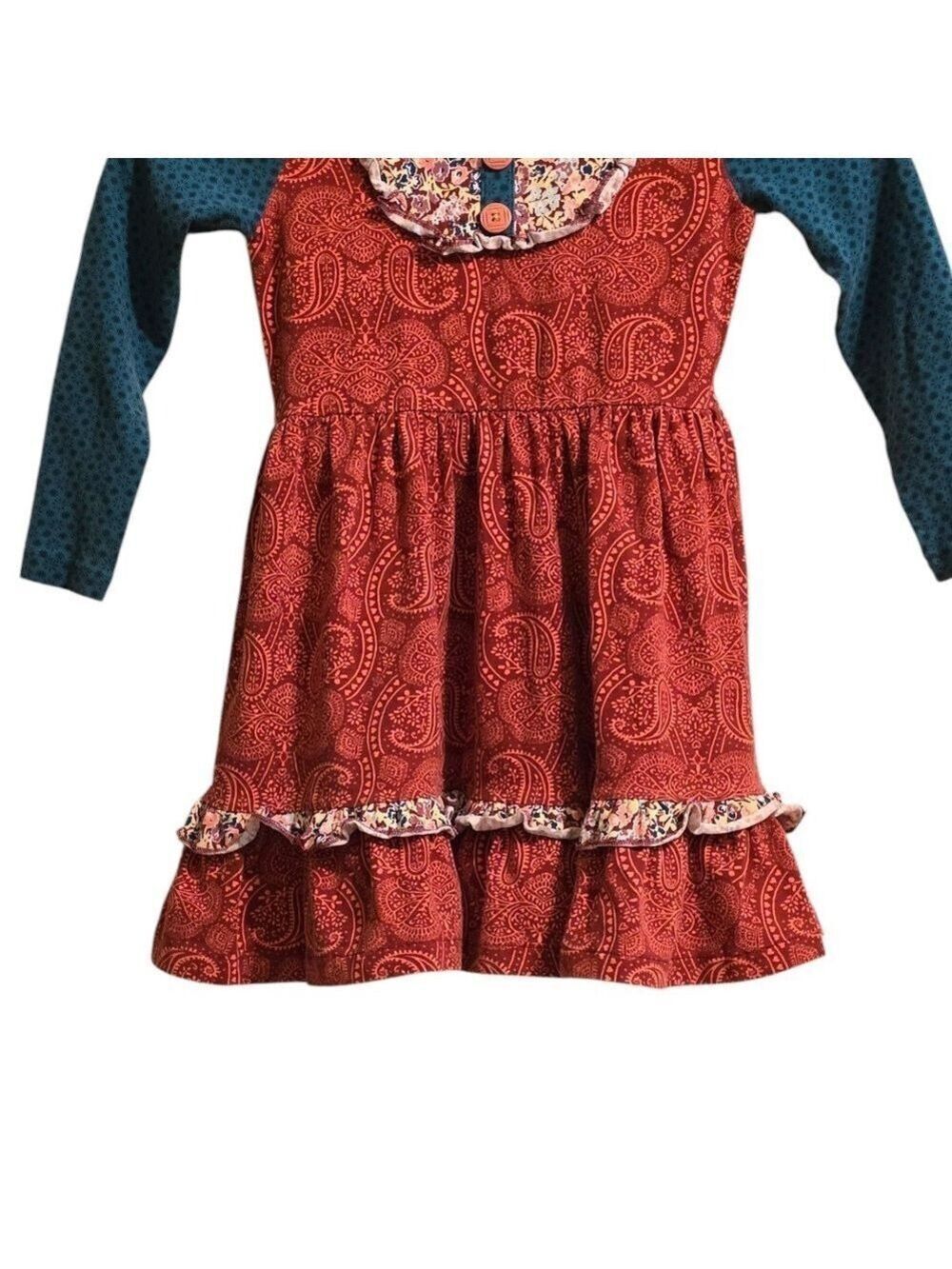 Matilda Jane Teresa Lap Dress Sz 4 - Picture 3 of 8